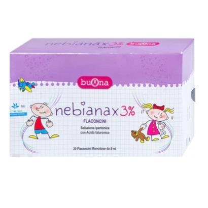 Nước muối nhỏ mũi Nebianax 3%